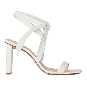 Alexandre Birman leather lace up heels, square toe, 37, GUC